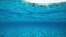 Underwater ocean waves surface background 