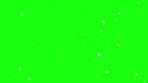 It snows in green screen background real snow in Christmas time
