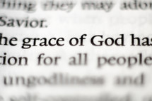 the grace of God 