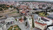 North Macedonia aerial view