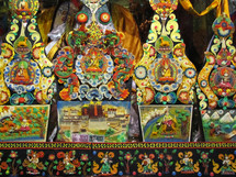 decorative Buddhist paintings