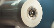 manufacturing of precision metal parts using a lathe and polishing