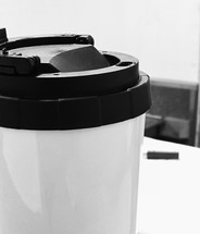 paper coffee cup closeup 