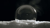 Freezing bubble Ice ball for Christmas and New Year
