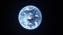 Earth in space 