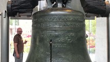 Crack in the Philadelphia Liberty bell 