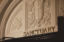 Sanctuary entrance