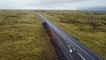 The Empty Roads Aerial view