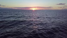 ocean at sunset 