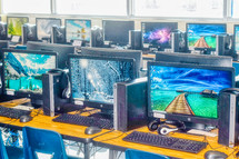school computer lab