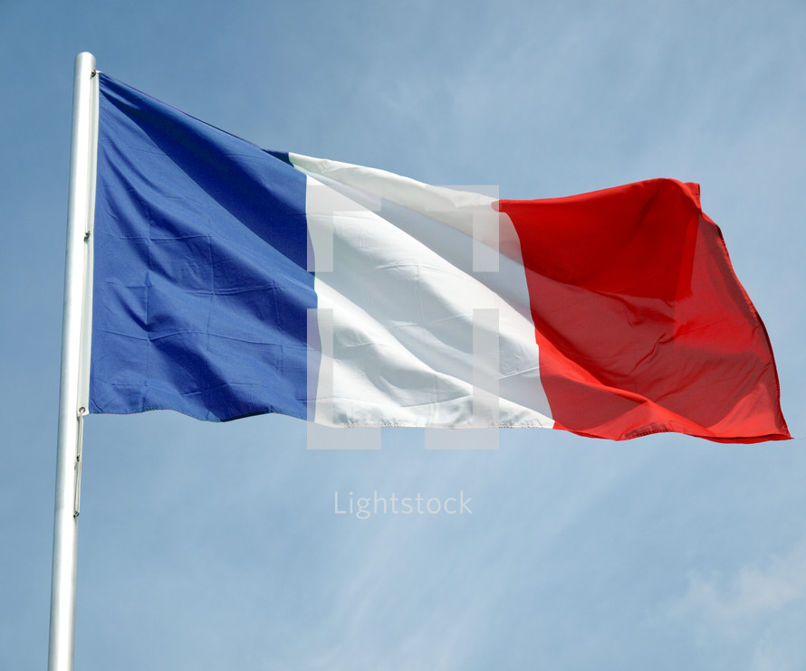 French flag of France