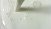 pouring milk 