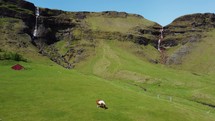 Iceland panoramic landscape panorama view