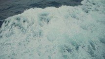 churning sea