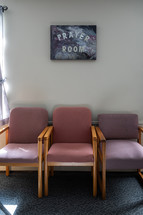 chairs in prayer room