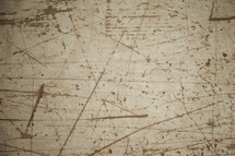 scratched up wood background 