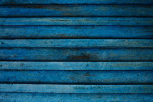 Blue dirty wooden boards
