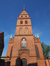 Propsteikirche Herz Jesu (Church of the Sacred Heart of Jesus) in Luebeck, Germany