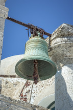 bell on a church in Santorini 