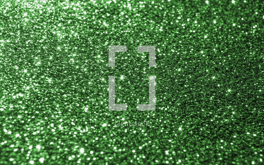 green sparkling background 