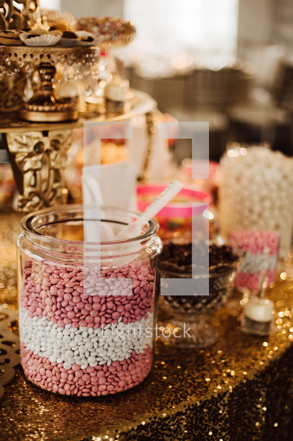 candy in jars 