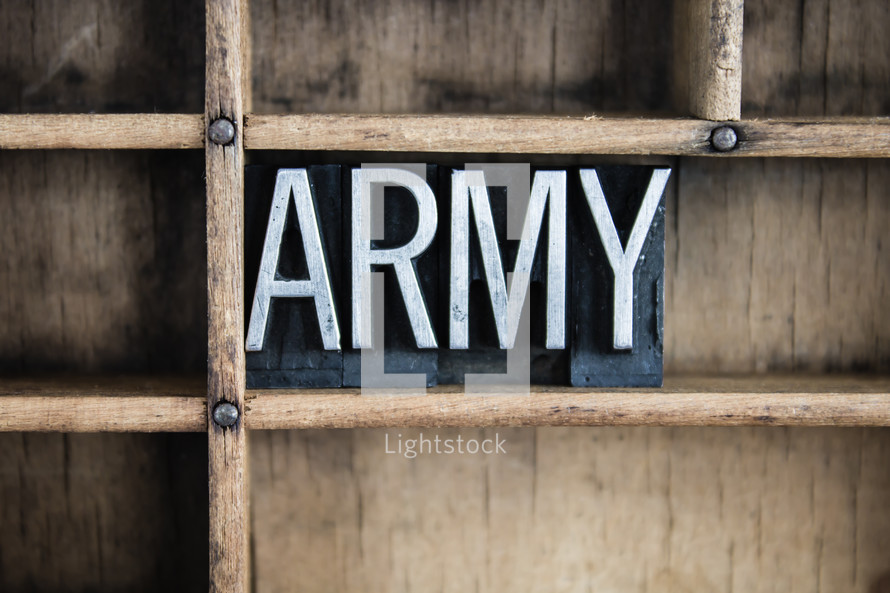 word army on a shelf 