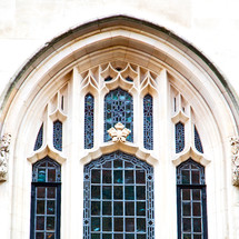 church window in London 