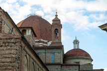 Bell tower of the Basilica of San Lorenzo in Florence. The Bell Tower was one of the last desired worksby the Electress Palatine, Anna Maria Luisa de Medici, last descendant of the dynasty.