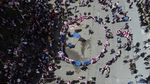 Protest Aerial View	
