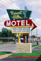 desert hills motel along route 66 