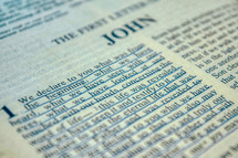 First Letter of John 1:1
