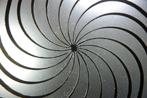 swirl, metal, silver, abstract, hypnotic, spinning, twirl, radiating 