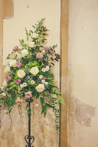 church floral arrangement
