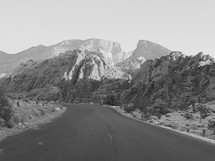 scenic loop of Red Rock Canyon 