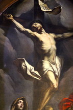 painting of the crucifixion 