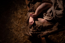 baby Jesus in the manger 