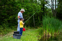 fishing with grandpa 