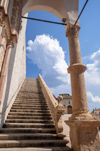 stairway in Assisi, Italy 