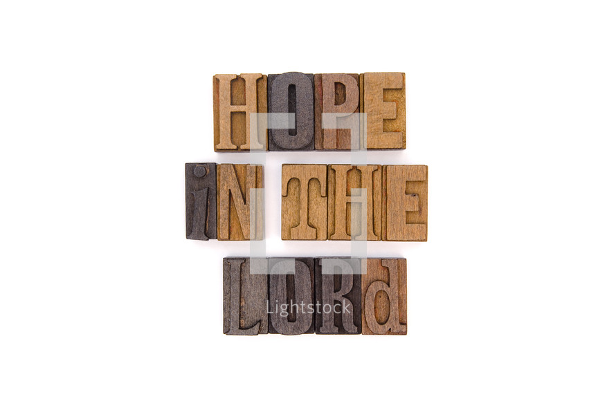 Hope in the Lord 