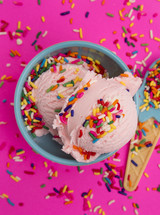 sprinkles and ice cream 