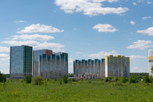 tall apartment buildings 