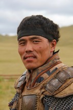 Armored Mongolian Warrior 