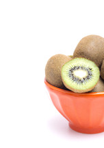 bowl of kiwi fruit 