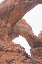natural stone arch