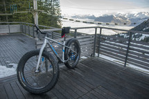 Mountain biking in the mountains of Switzerland