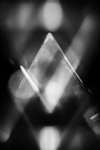 Minimal black texture background futuristic prism 
