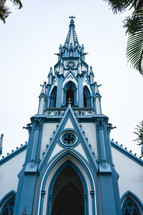 Old church at the center of Petropolis, Rio de Janeiro, Brazil. May 29, 2024.