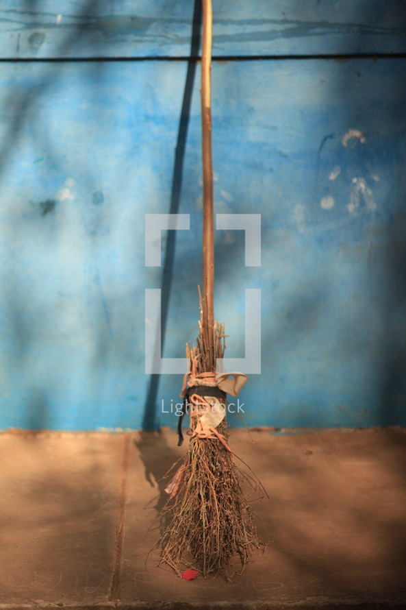 handmade broom 
