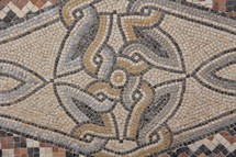 A Roman mosaic made during the Roman period, throughout the Roman Republic and later Empire. 
