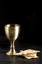 Holy Communion or the Lords Supper Isolated on a White Background